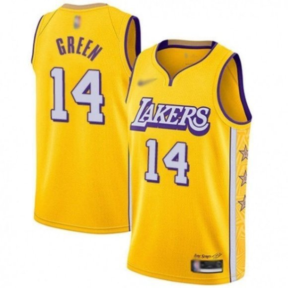 green lakers jersey